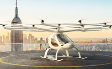 Volocopter makes urban airborne transport vehicles