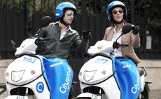 Cityscoot rents electric scooters