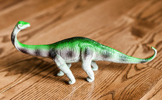 Dinosaurs and other toy figurines