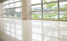 Polished concrete flooring and other modern construction materials