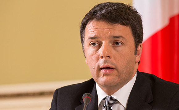 Italian prime minister Matteo Renzi Italian prime minister Matteo Renzi